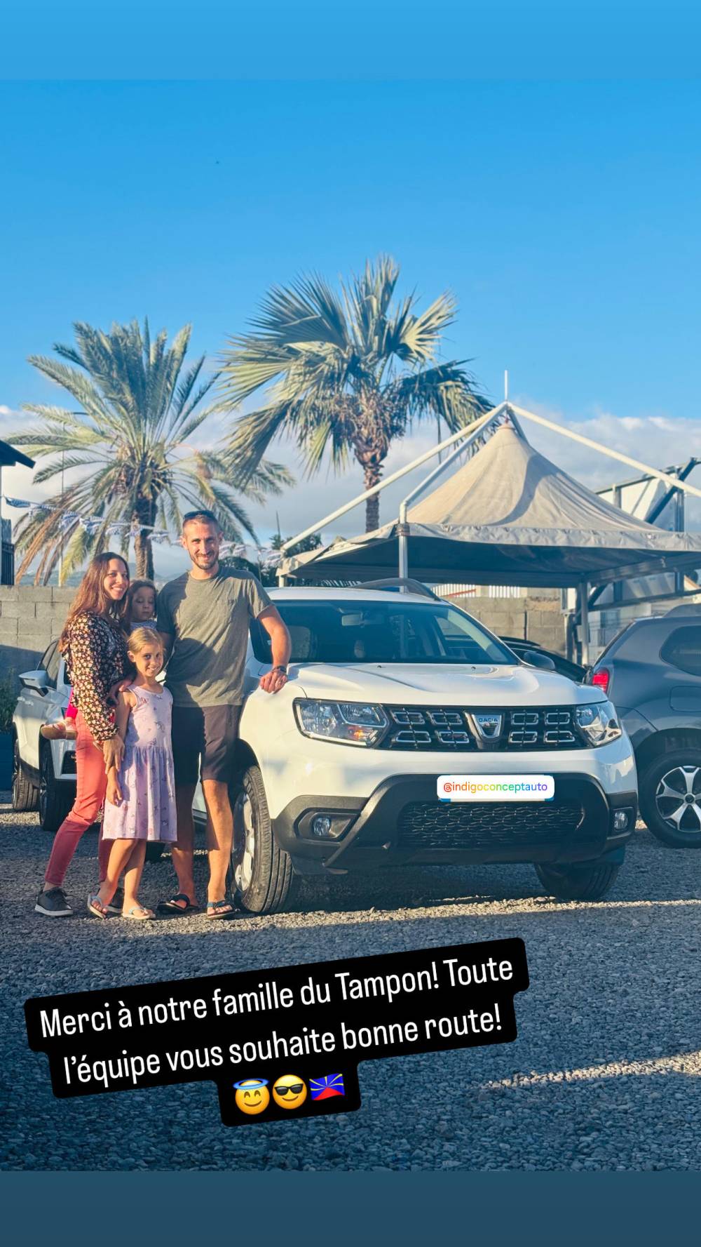 livraison dacia duster blanc