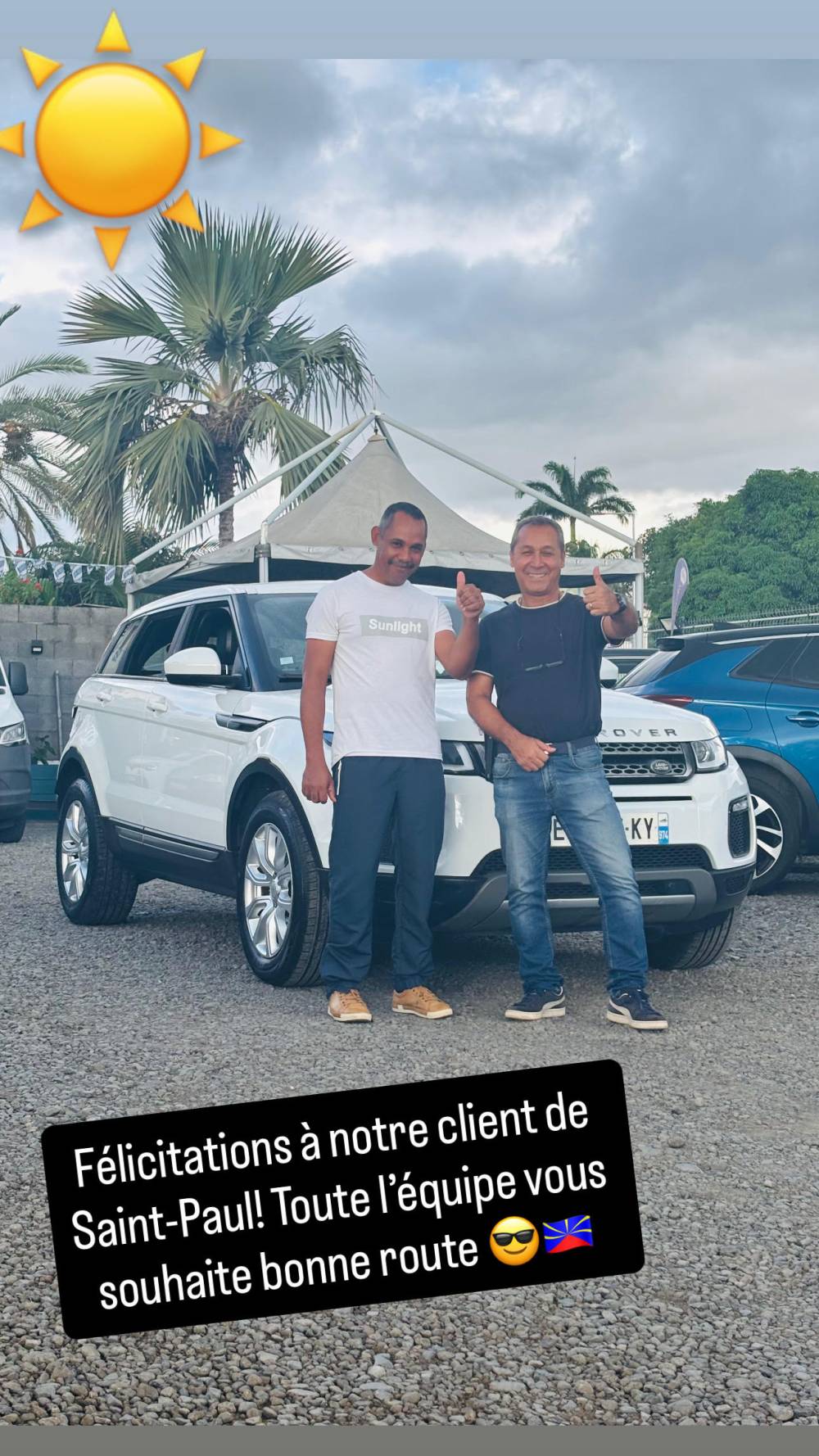 livraison range rover blanc