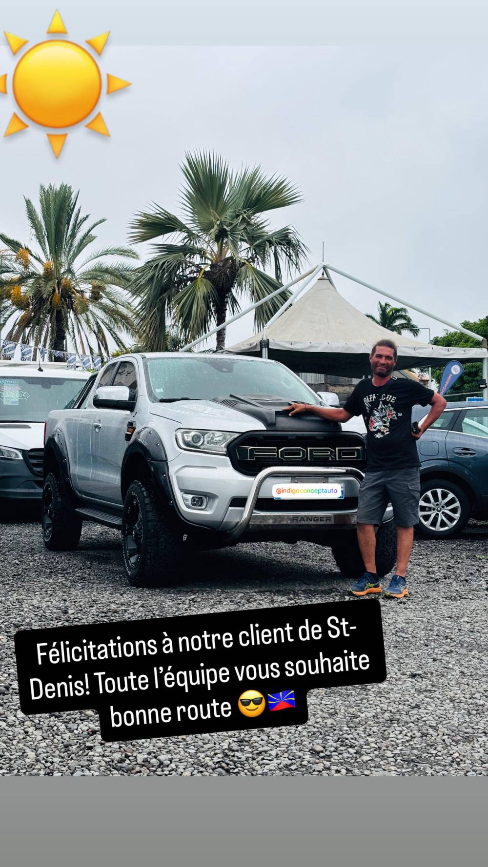 livraison ford ranger