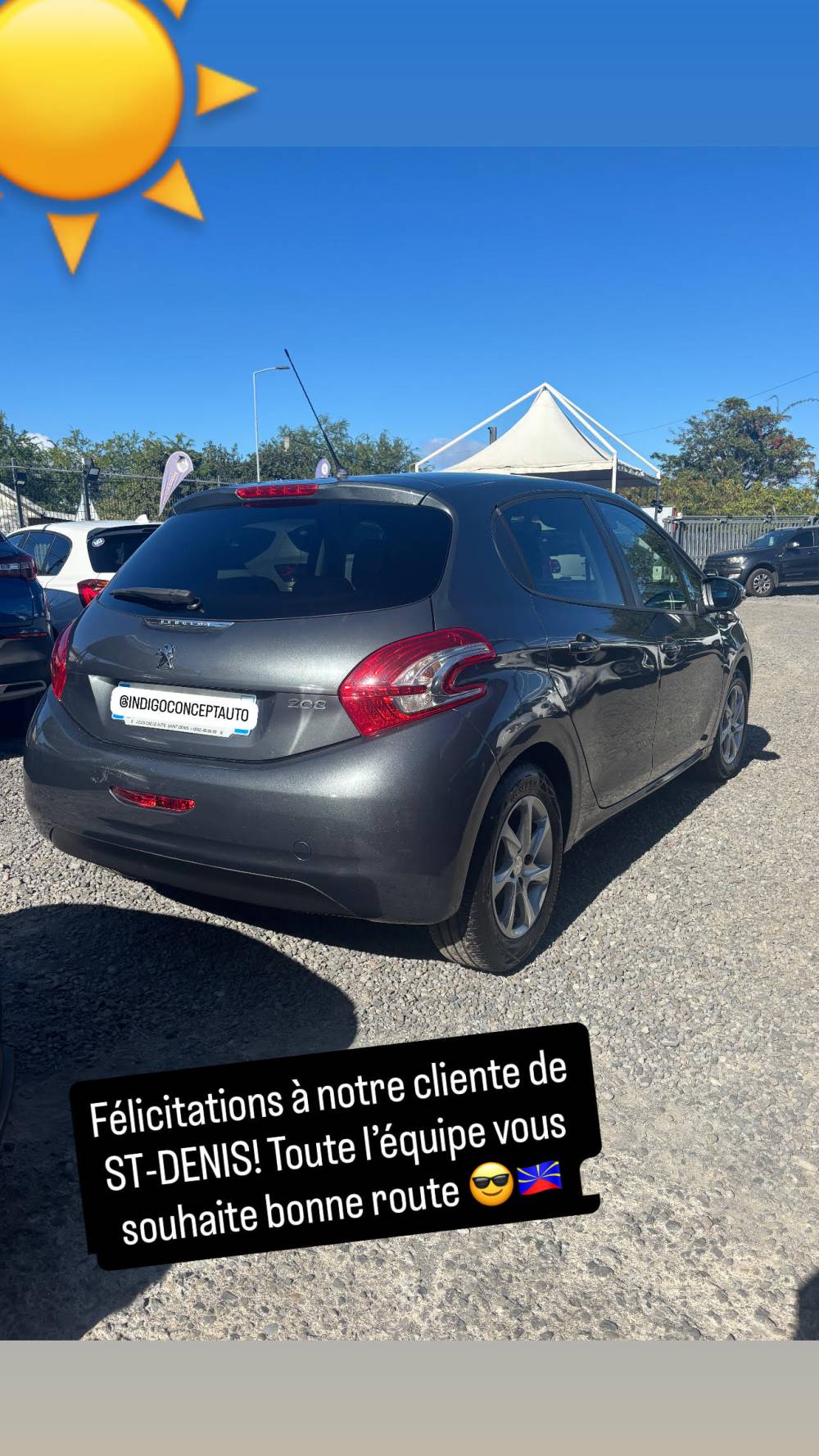 livraison 208 grise